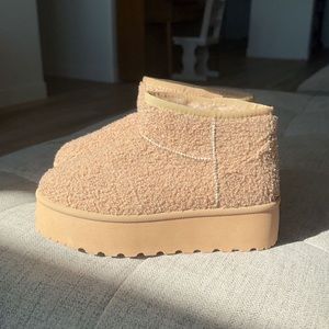 Ultra Mini Platform Booties